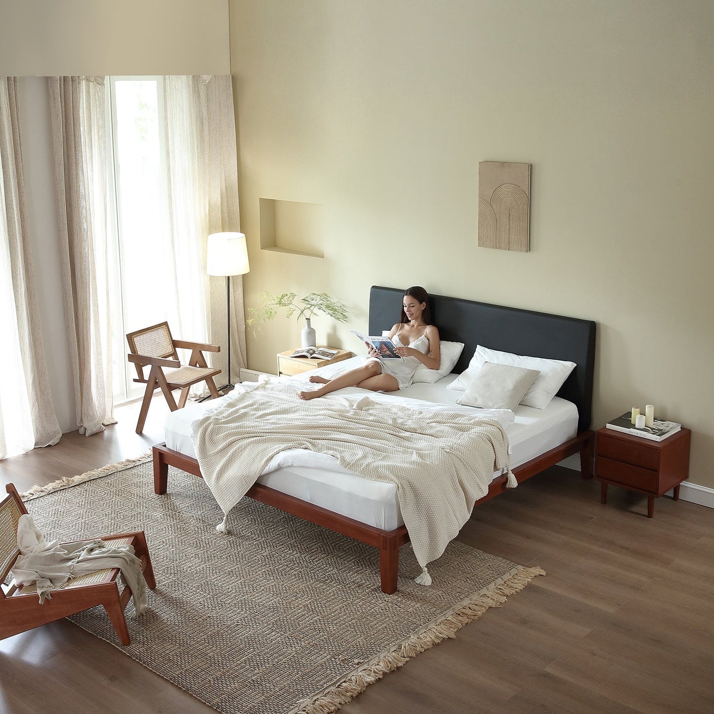 The Charm 2.0 Bed, Bed, OHDOME | Valyou Furniture