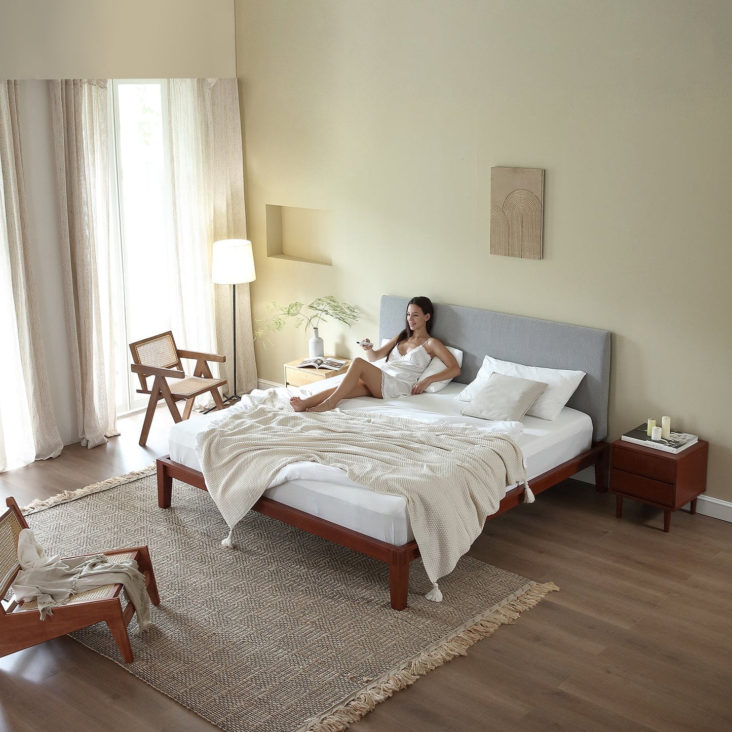 The Charm 2.0 Bed, Bed, OHDOME | Valyou Furniture