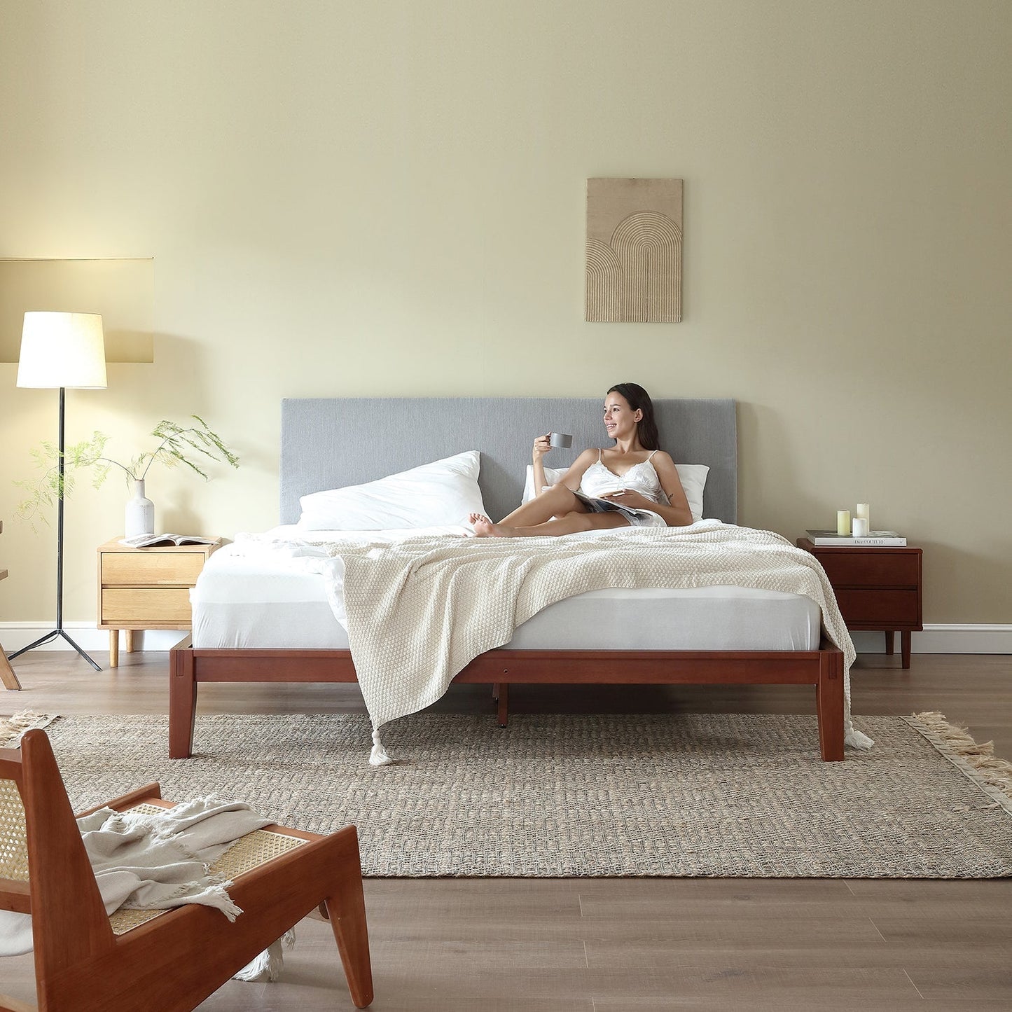 The Charm 2.0 Bed, Bed, OHDOME | Valyou Furniture