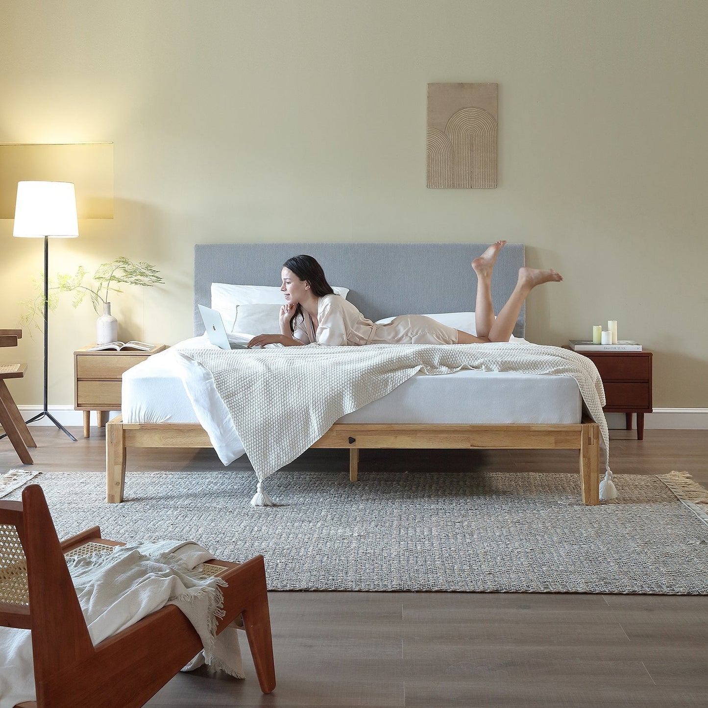 The Charm 2.0 Bed, Bed, OHDOME | Valyou Furniture
