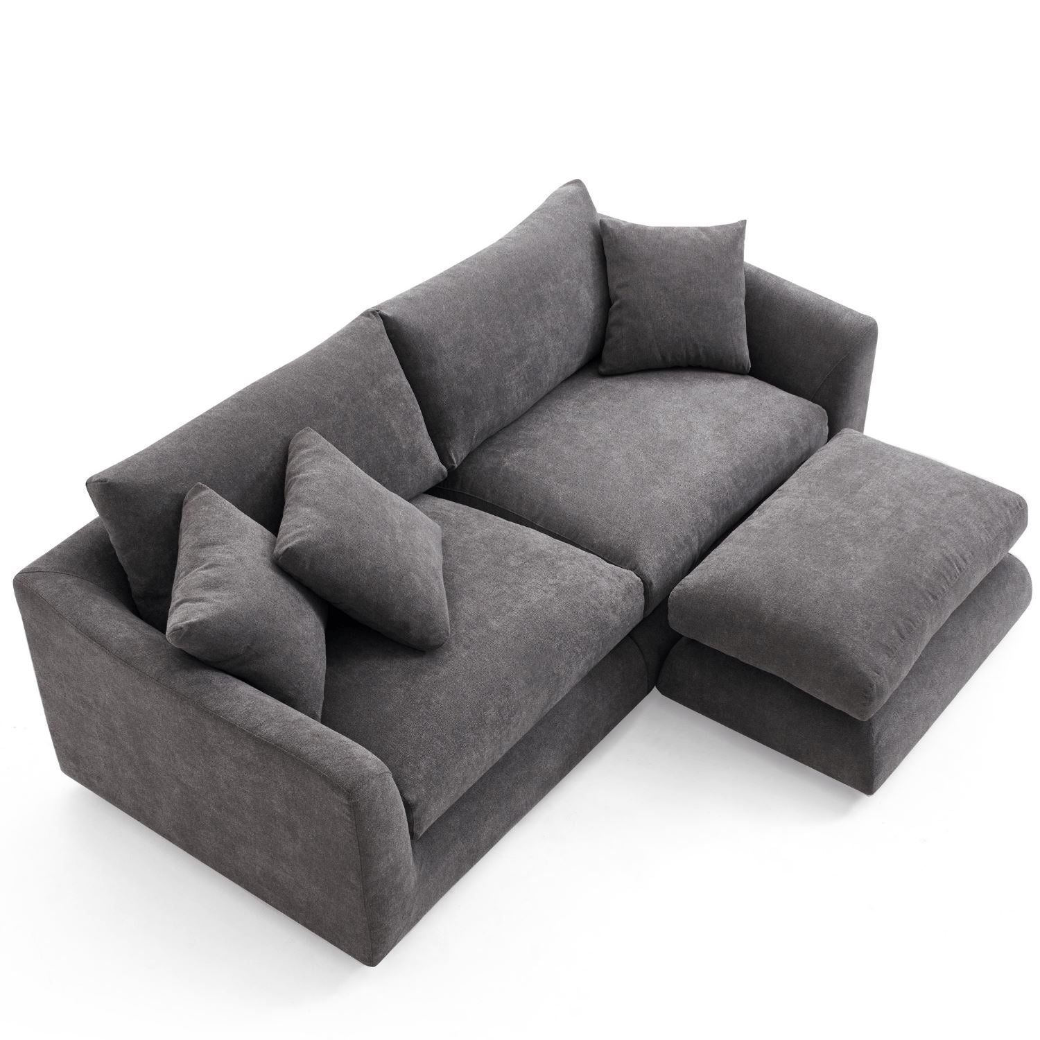 Feathers Sofa + Ottoman - Valyou