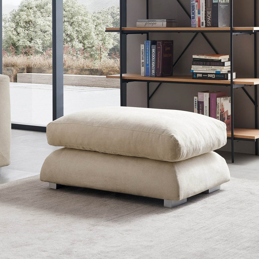 Feathers Ottoman - Valyouweho