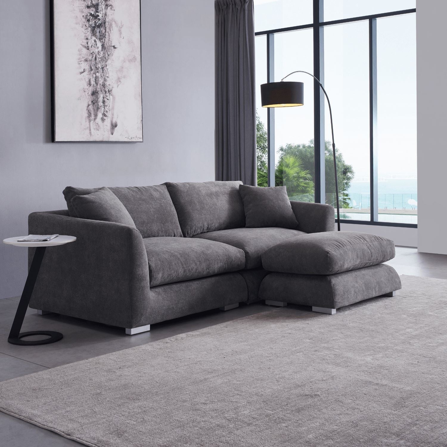 Feathers Sofa + Ottoman - Valyou