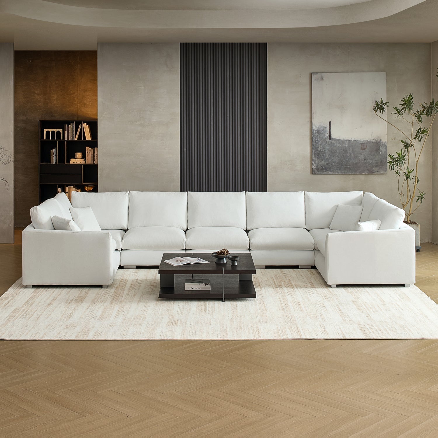 Feathers U-Sectional