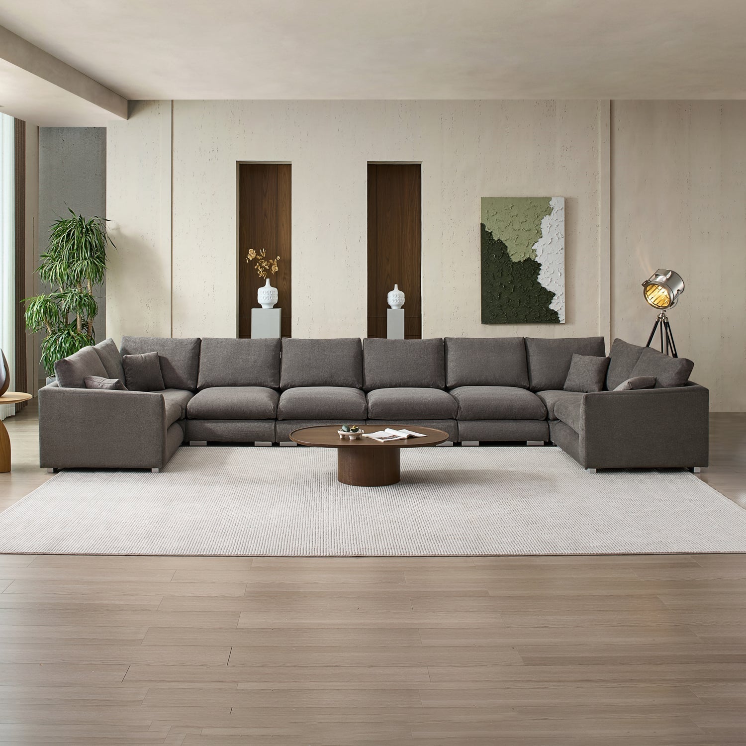 Feathers U-Sectional