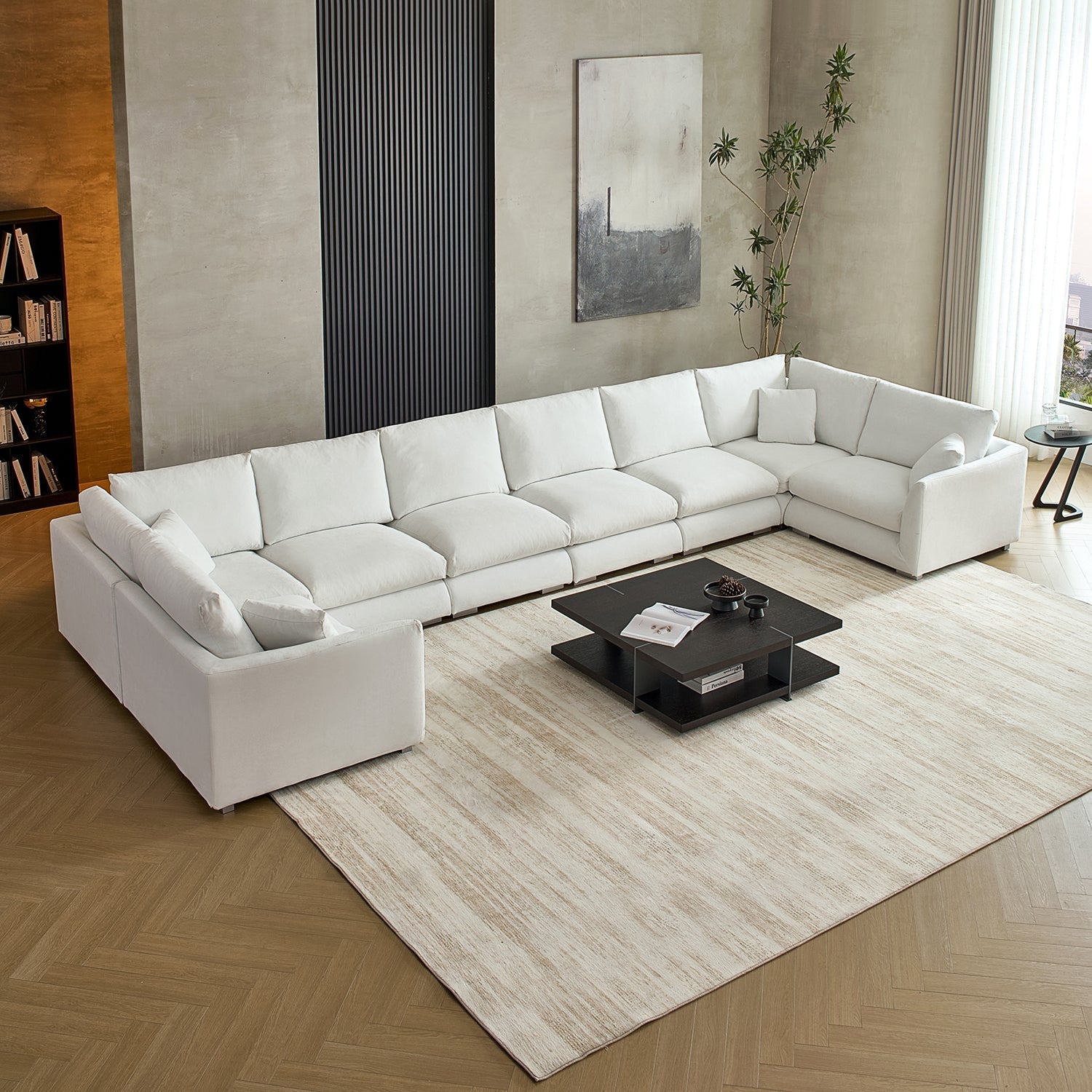 Feathers U-Sectional