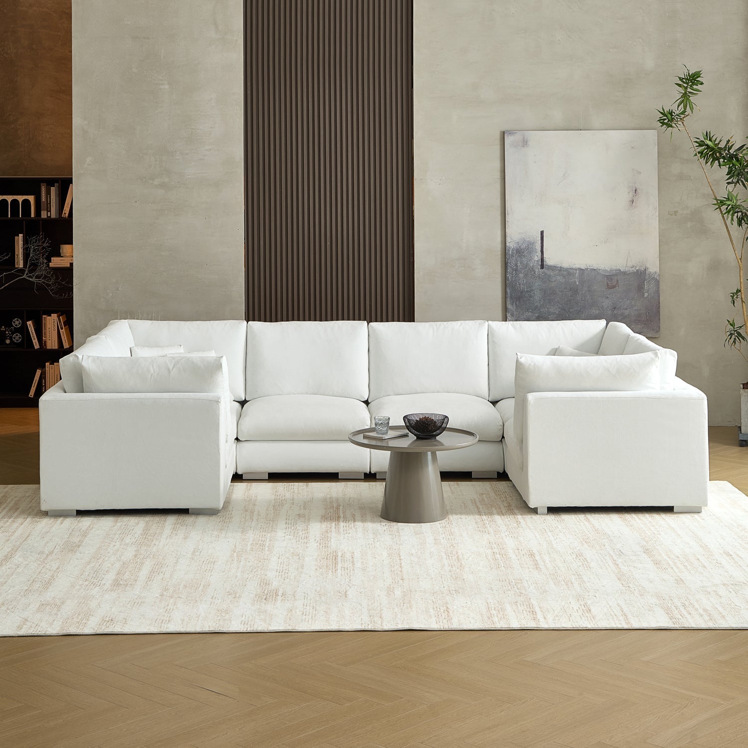 Feathers U-Sectional