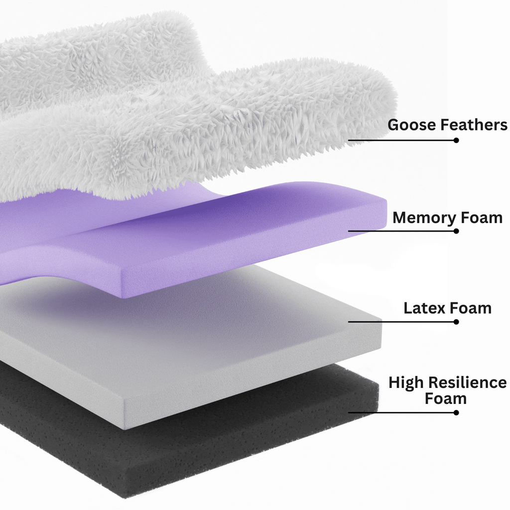 Malibu Cloud Couch Armless Modular Seat - Valyouweho
