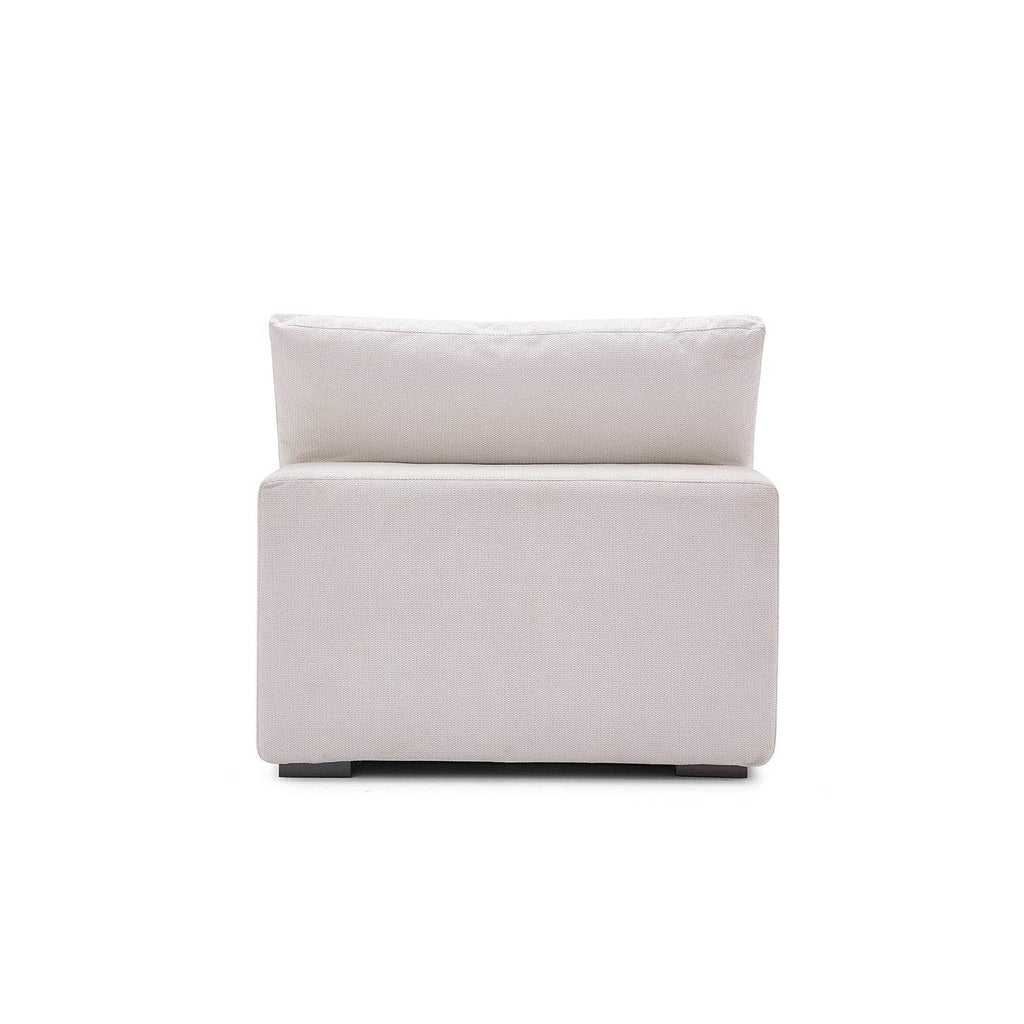 Malibu Cloud Couch Armless Modular Seat - Valyouweho