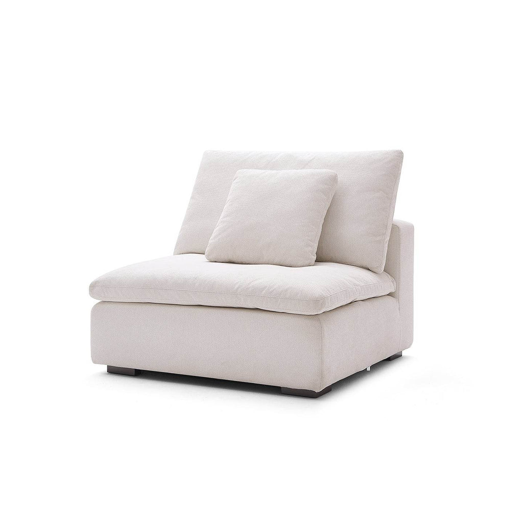 Malibu Cloud Couch Armless Modular Seat - Valyouweho