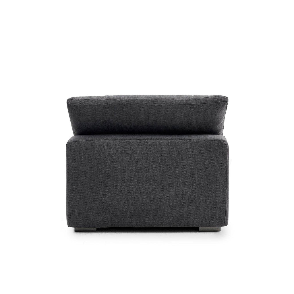 Malibu Cloud Couch Armless Modular Seat - Valyouweho