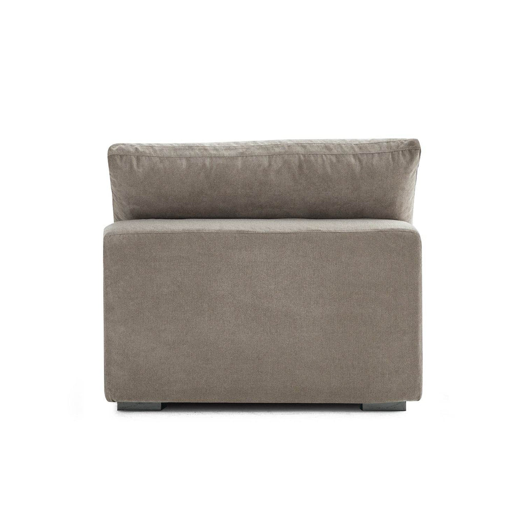 Malibu Cloud Couch Armless Modular Seat - Valyouweho