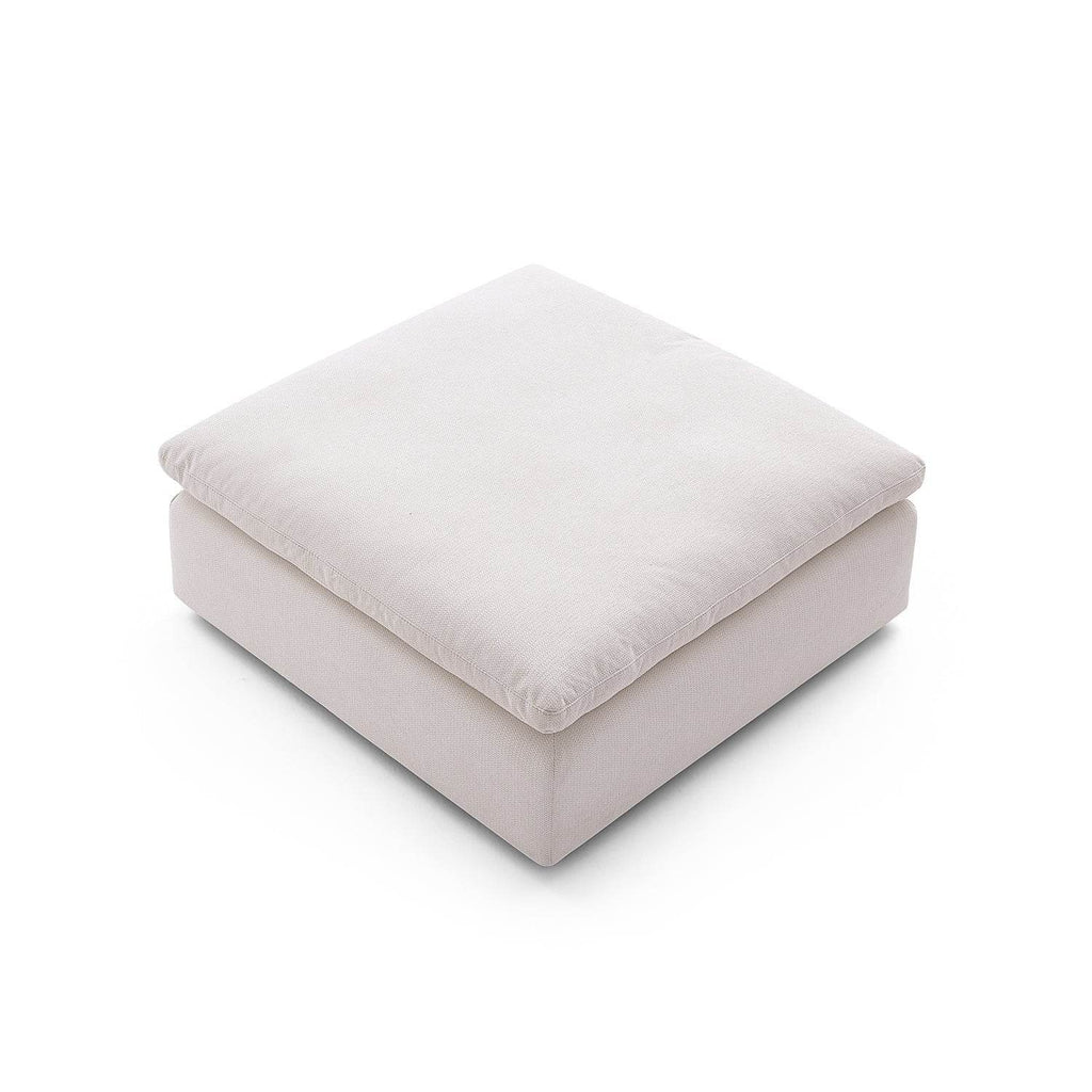 Malibu Cloud Modular Ottoman - Valyouweho