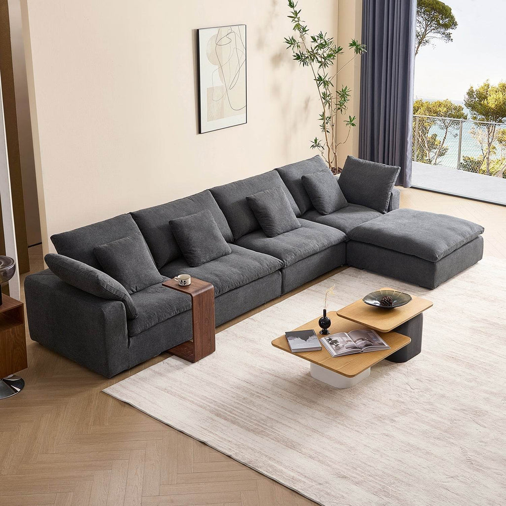 Malibu Cloud Sectional - Valyouweho