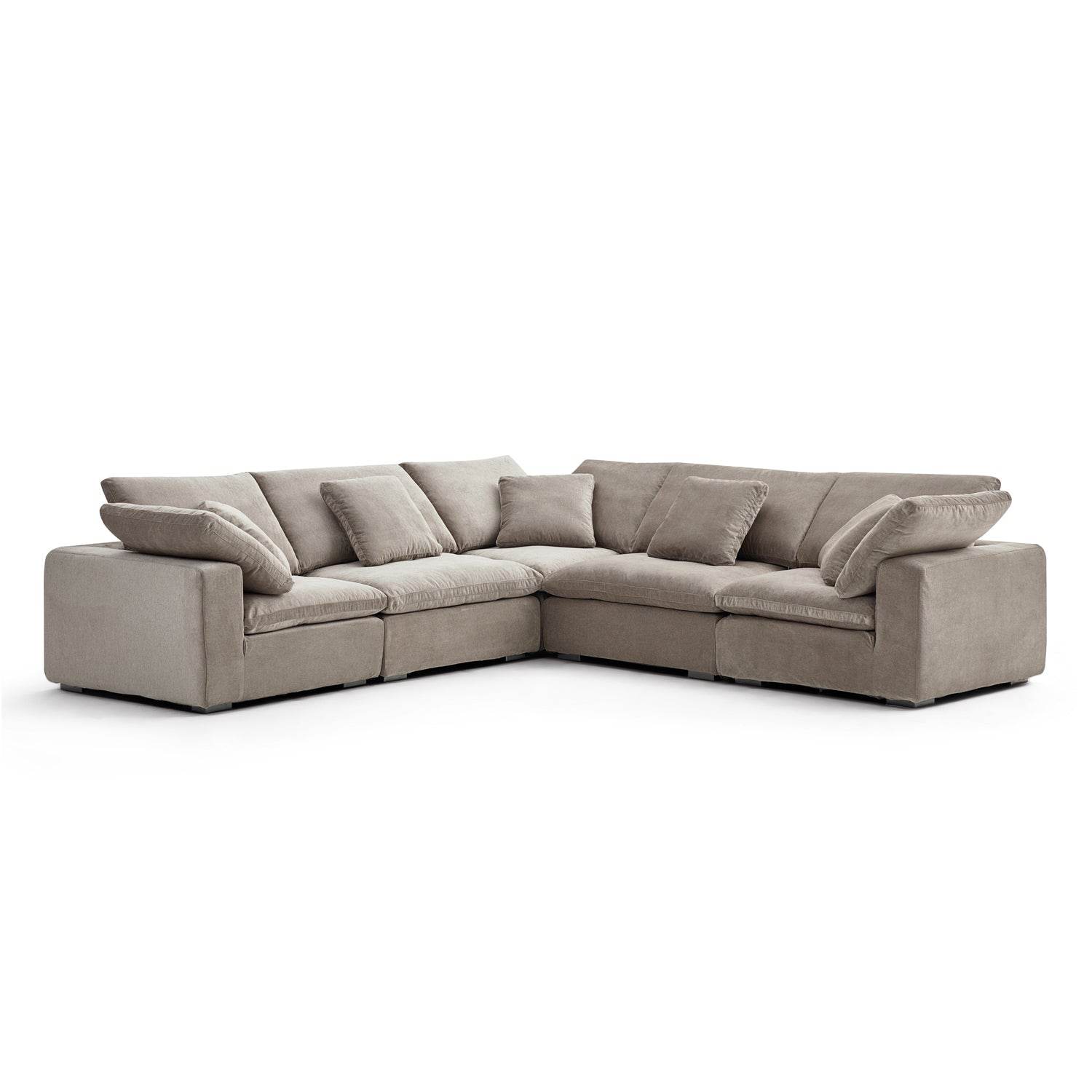 Malibu Cloud L Sectional - Valyouweho