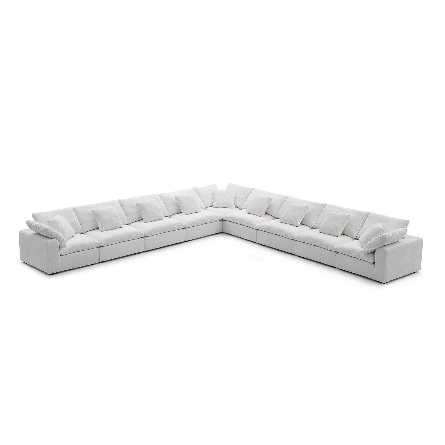 Malibu Cloud L Sectional - Valyouweho