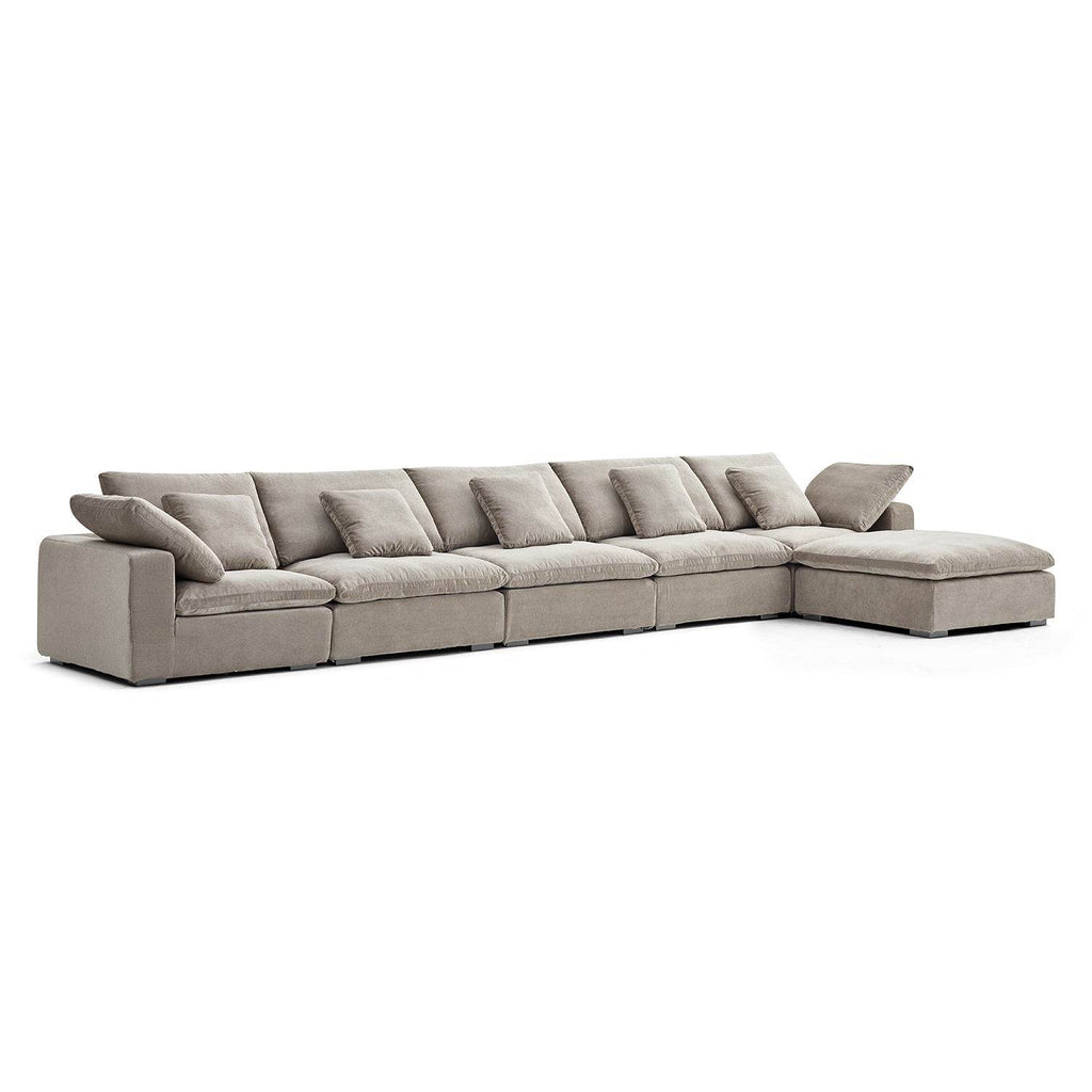 Malibu Cloud Sectional - Valyouweho