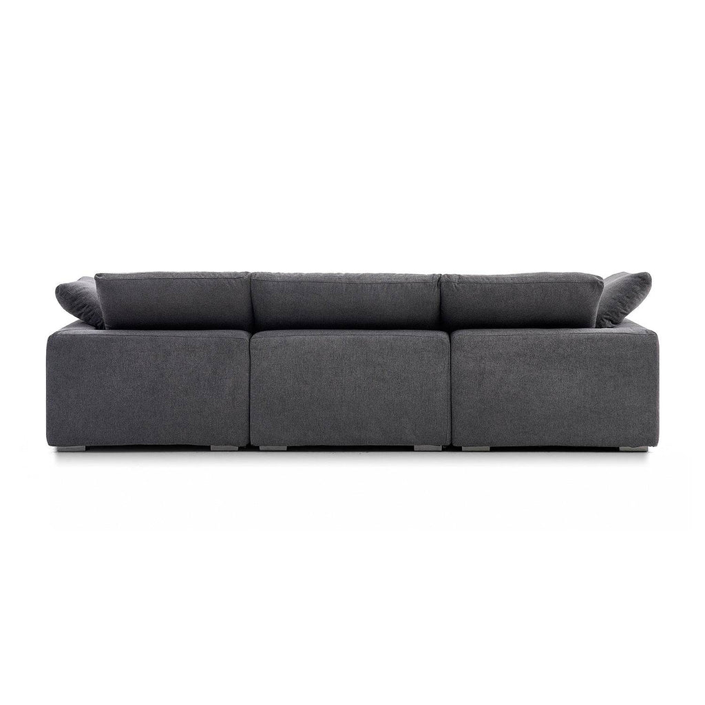 Malibu Cloud U Closed Sectional - Valyouweho