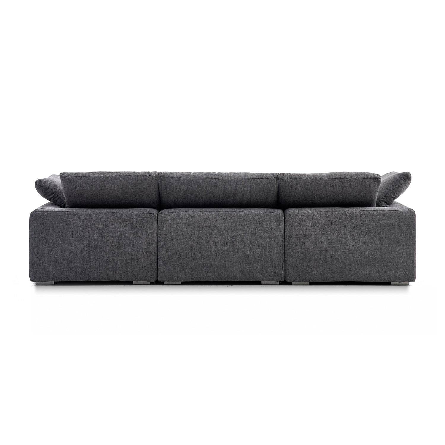 Malibu Cloud U Closed Sectional - Valyouweho