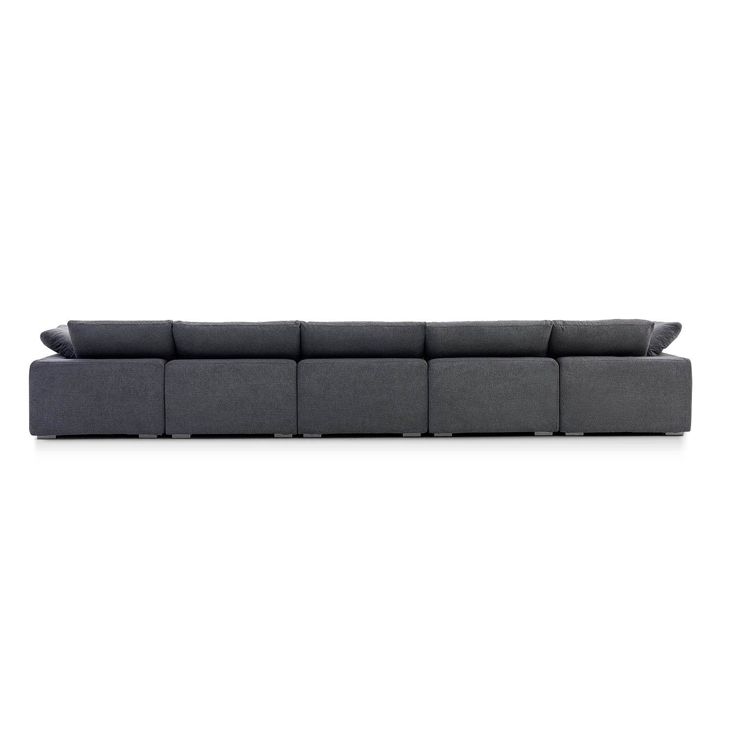 Malibu Cloud U Closed Sectional - Valyouweho