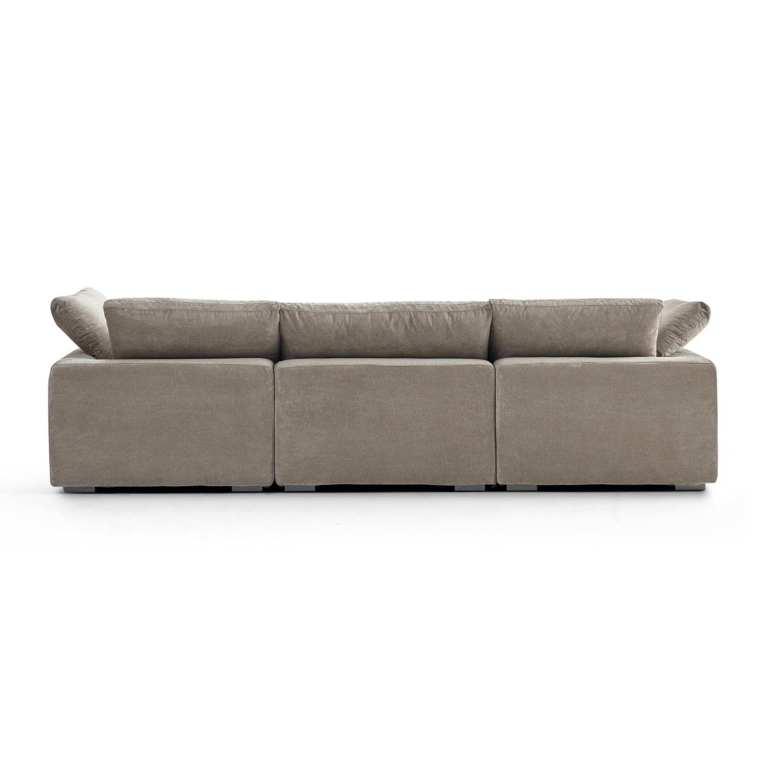 Malibu Cloud U Closed Sectional - Valyouweho