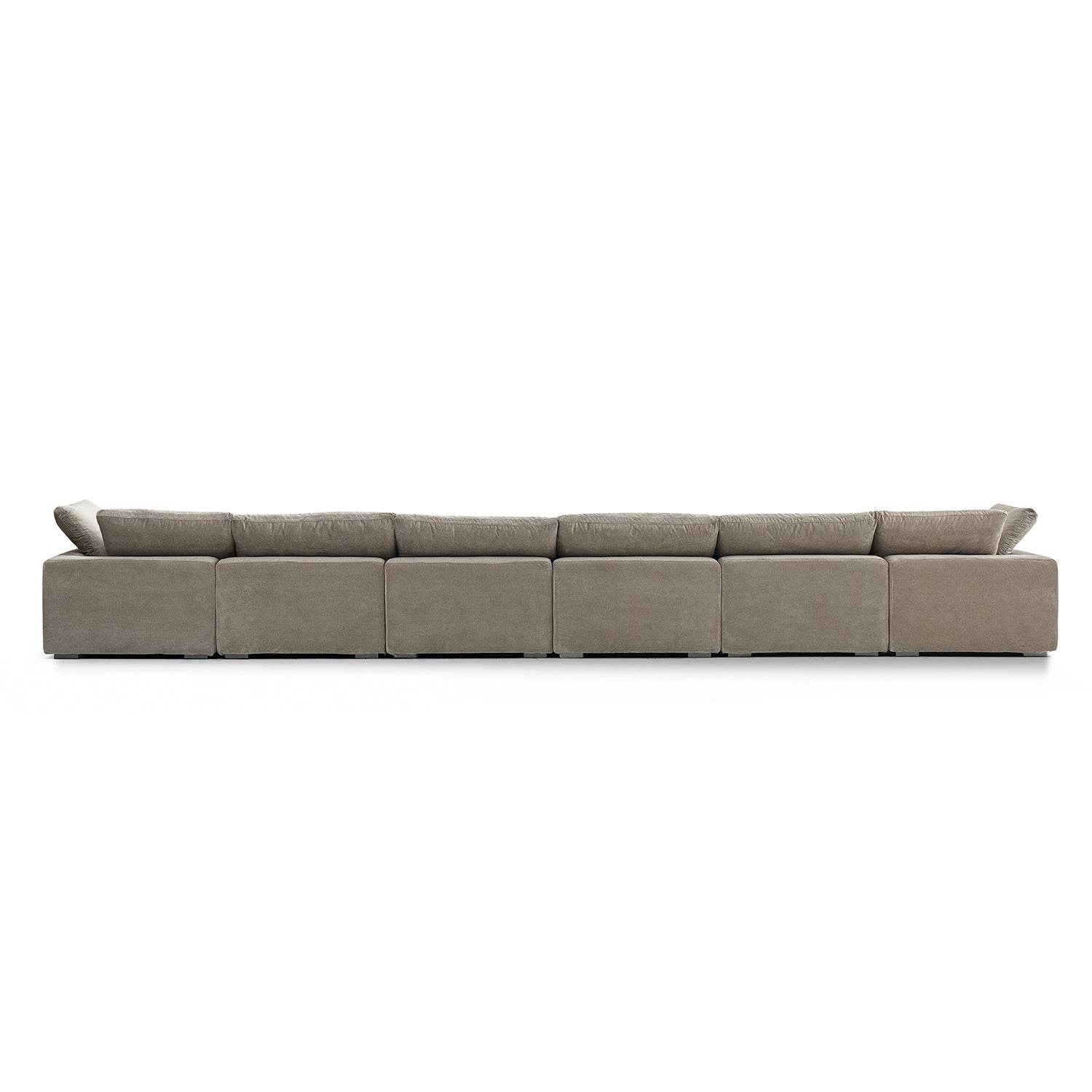 Malibu Cloud U Closed Sectional - Valyouweho