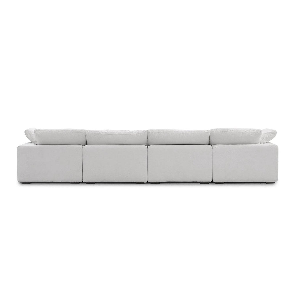 Malibu Cloud U Closed Sectional - Valyouweho