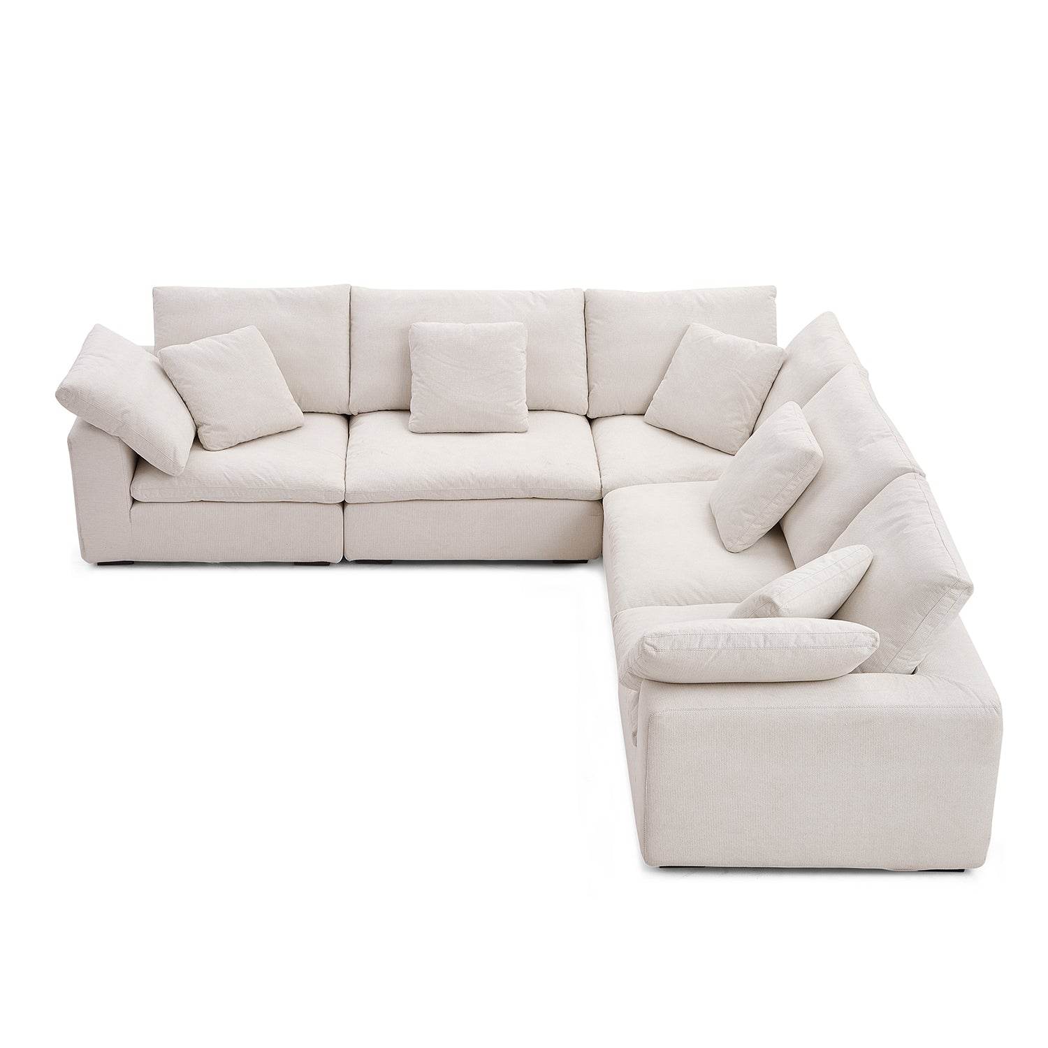 Malibu Cloud L Sectional - Valyouweho