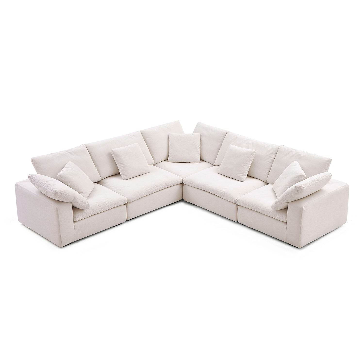 Malibu Cloud L Sectional - Valyouweho