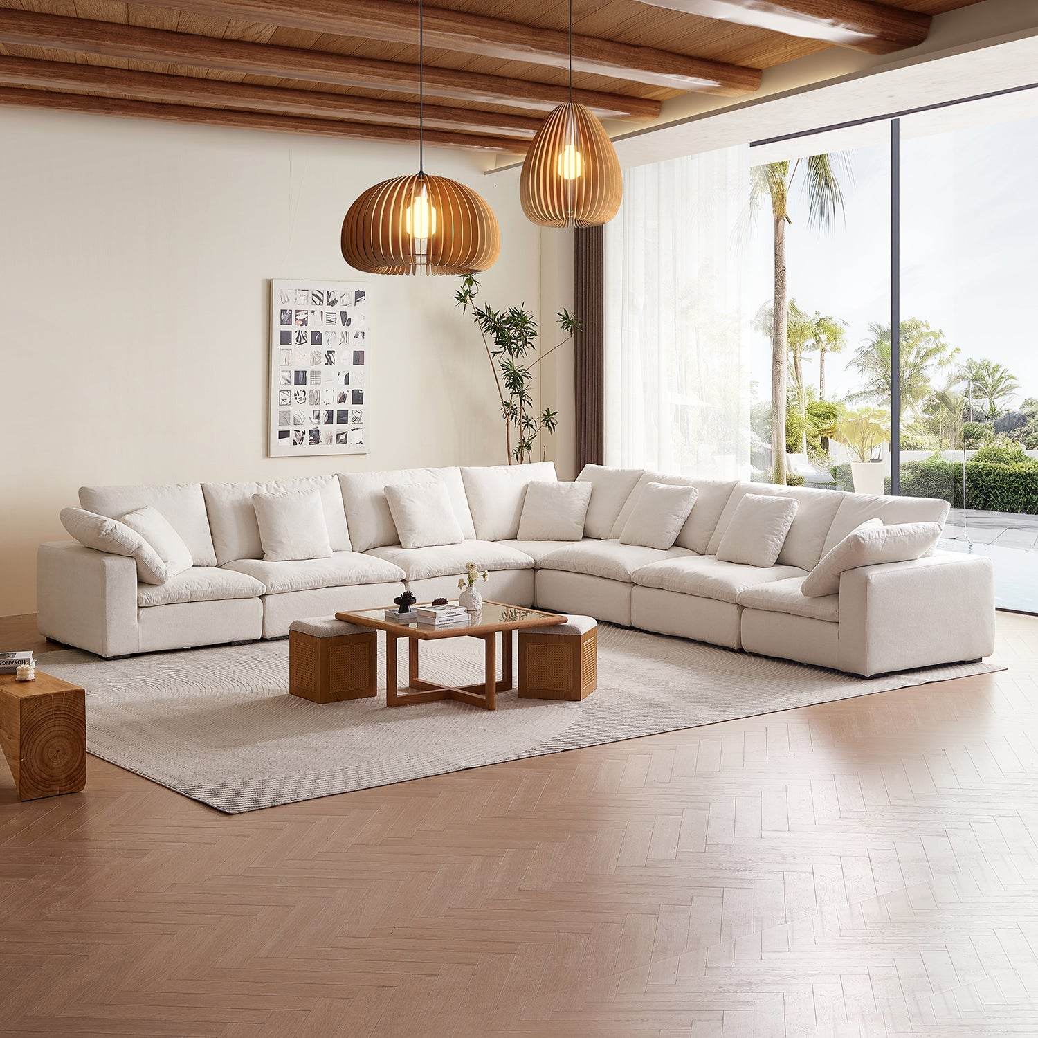 Malibu Cloud L Sectional - Valyouweho