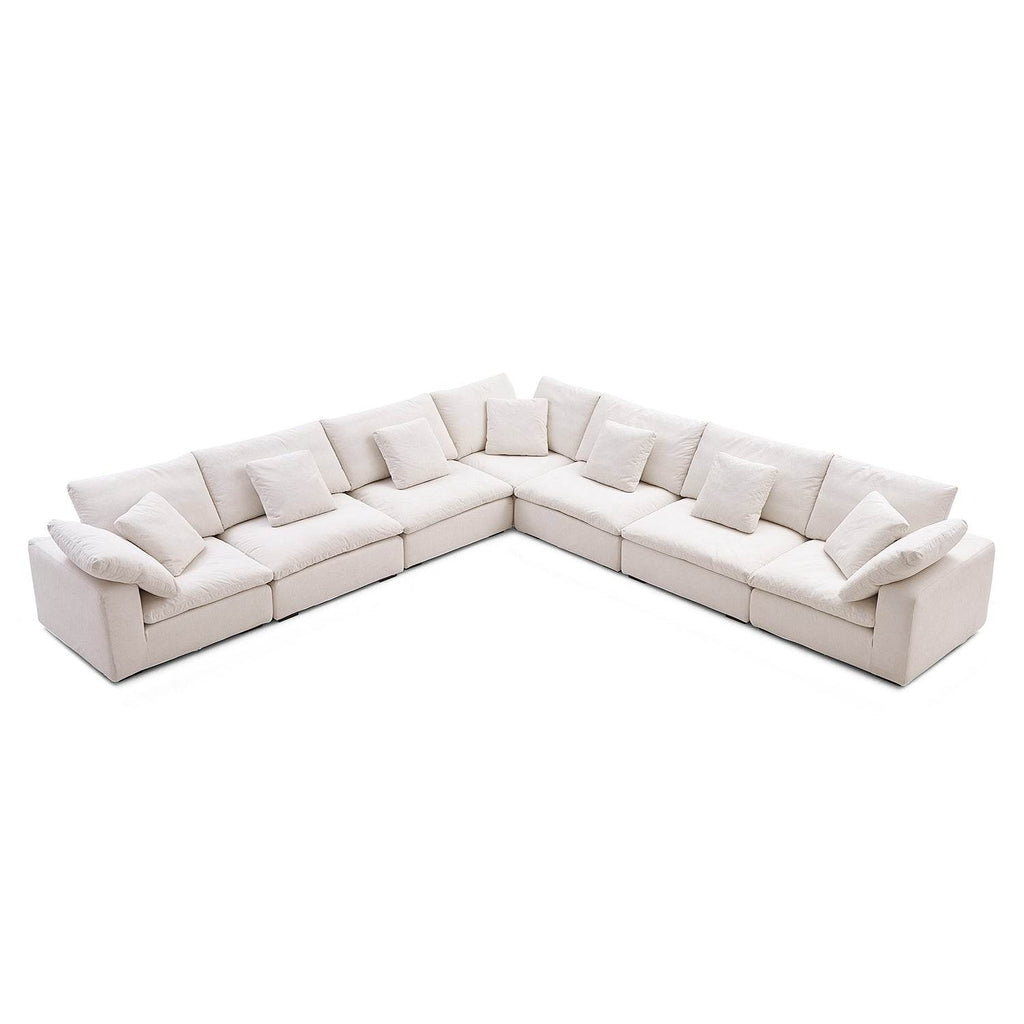 Malibu Cloud L Sectional - Valyouweho