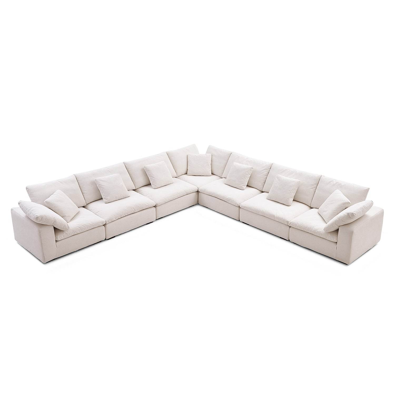 Malibu Cloud L Sectional - Valyouweho