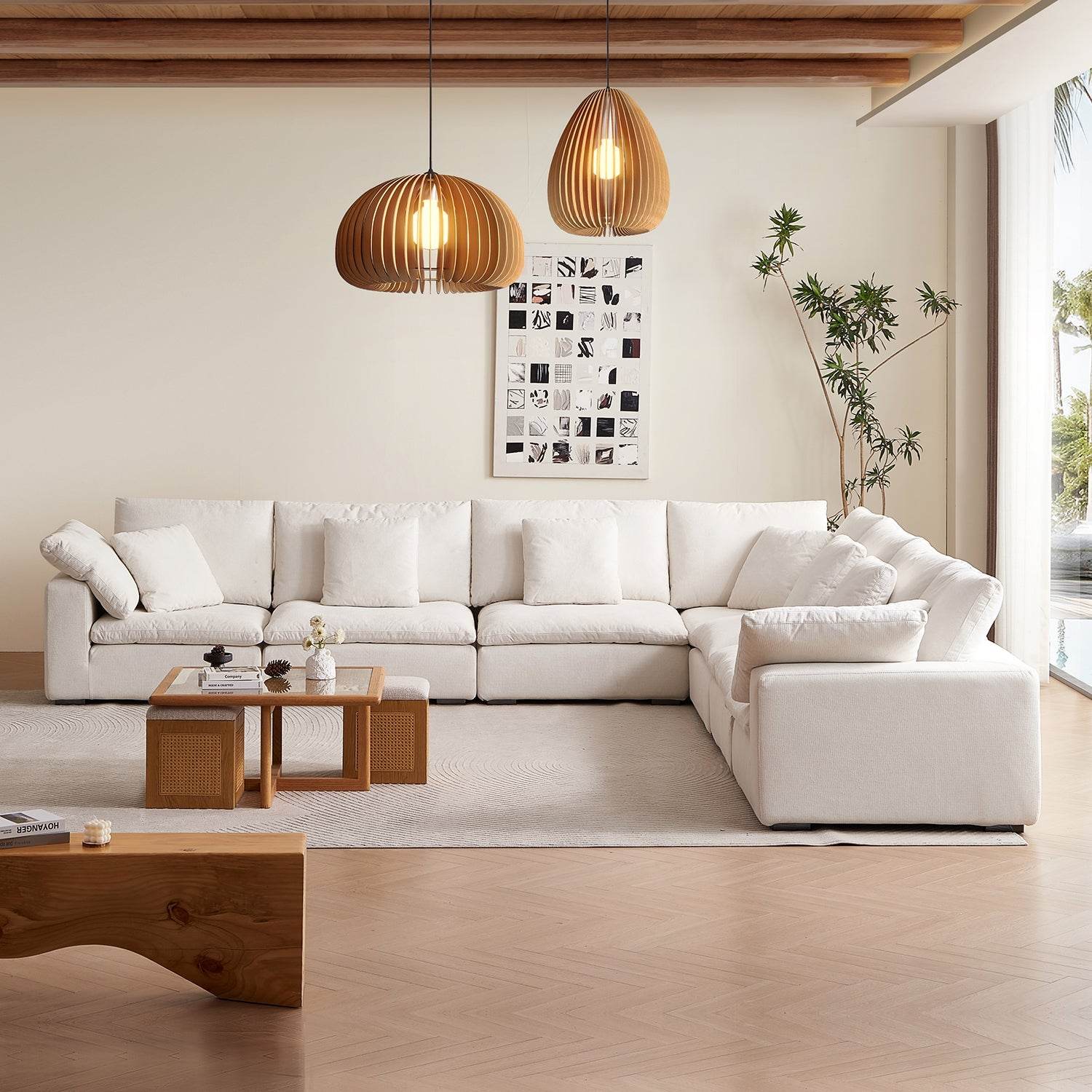 Malibu Cloud L Sectional - Valyouweho
