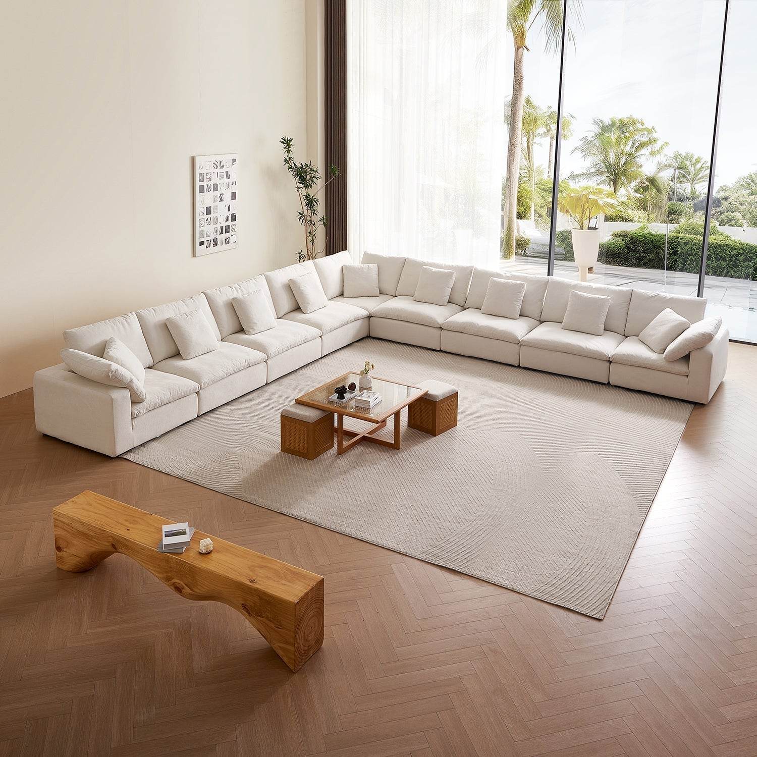 Malibu Cloud L Sectional - Valyouweho