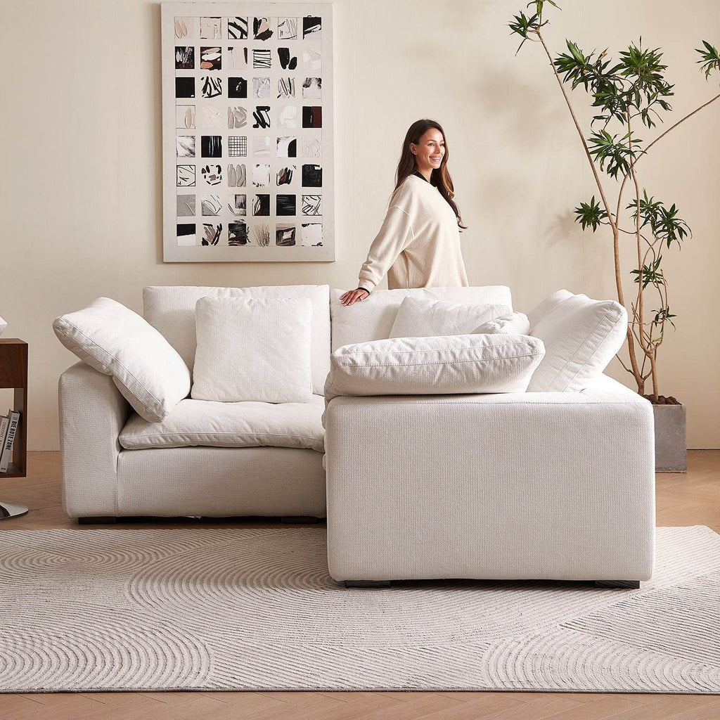 Malibu Cloud L Sectional - Valyouweho