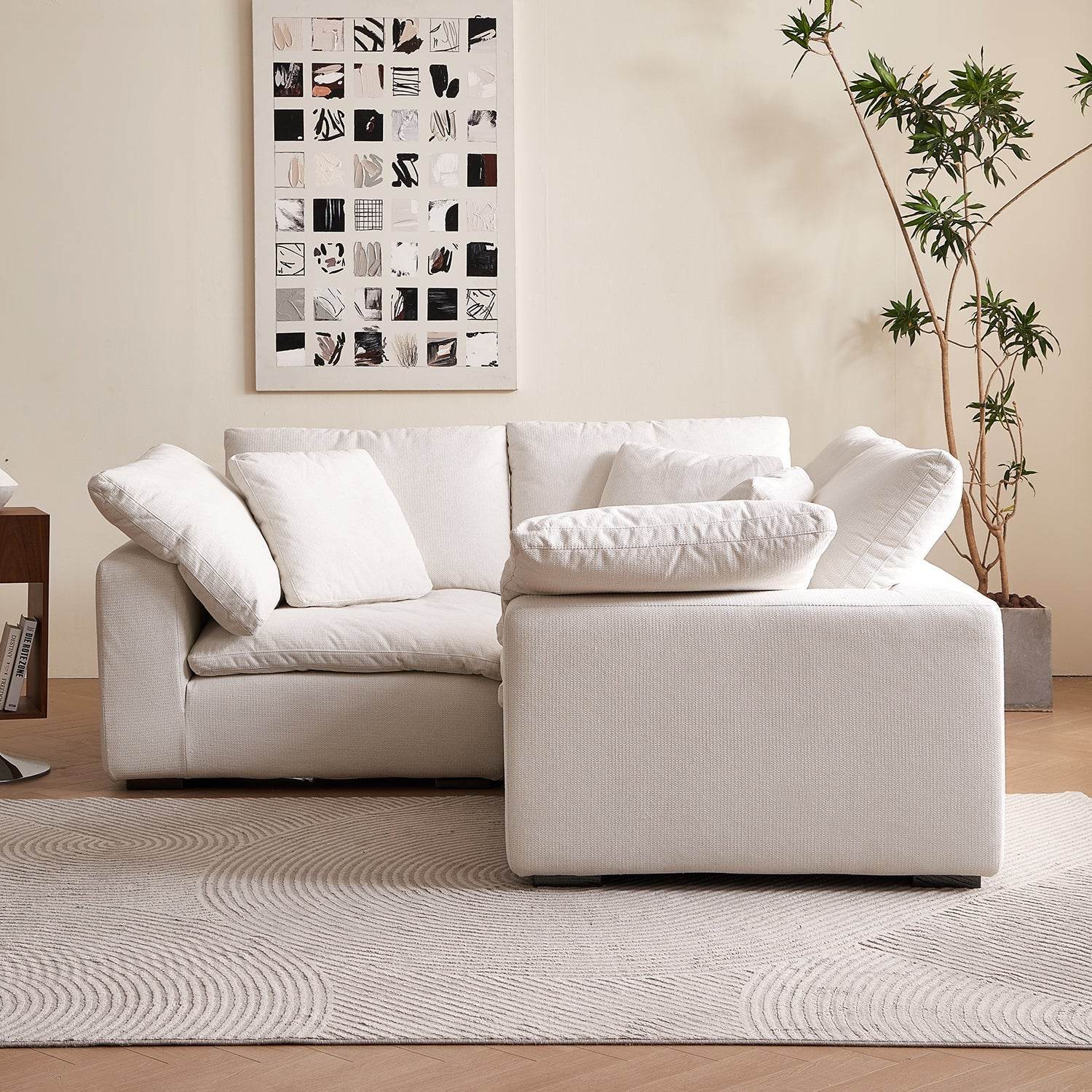 Malibu Cloud L Sectional - Valyouweho