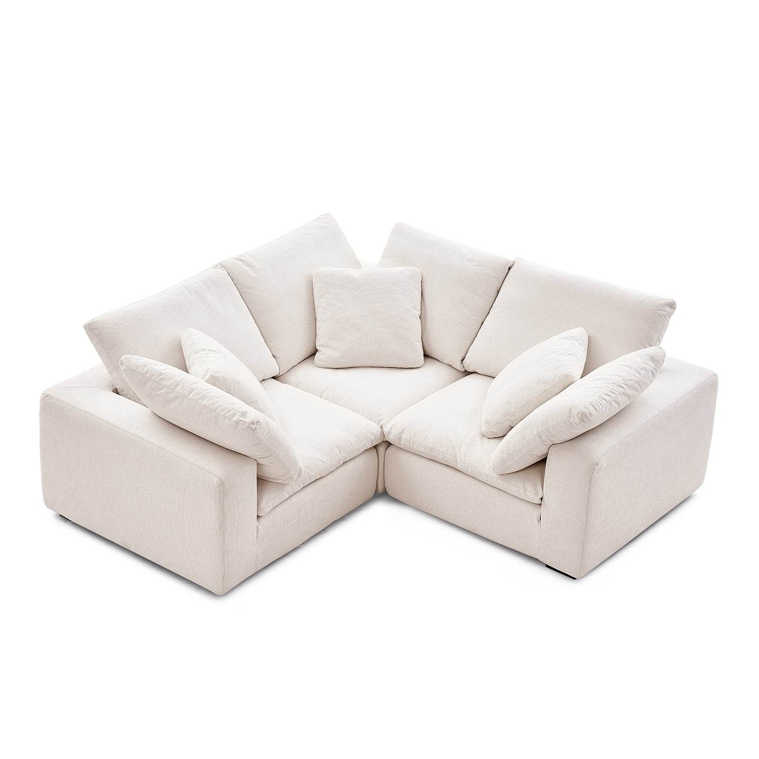 Malibu Cloud L Sectional - Valyouweho