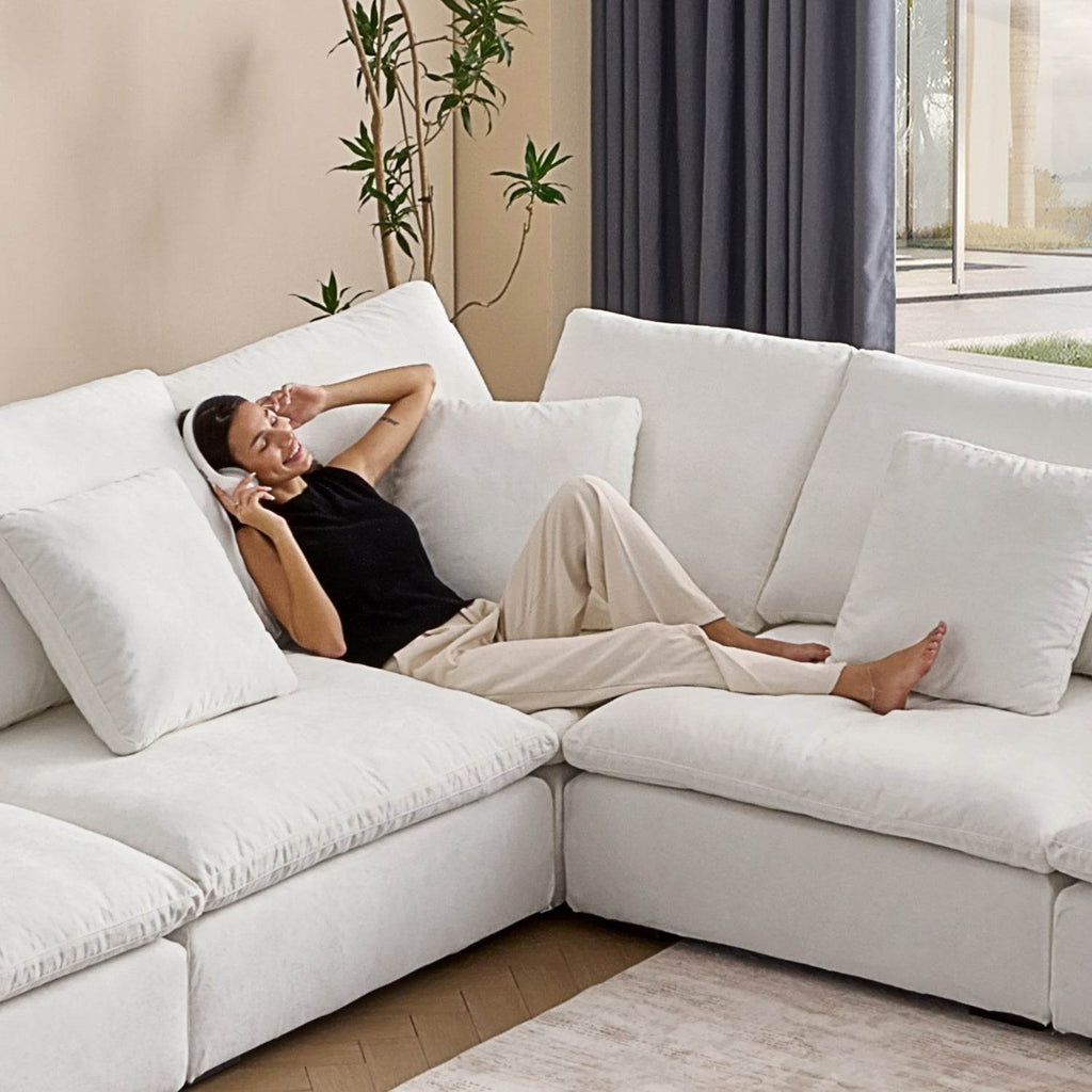 Malibu Cloud L Sectional - Valyouweho