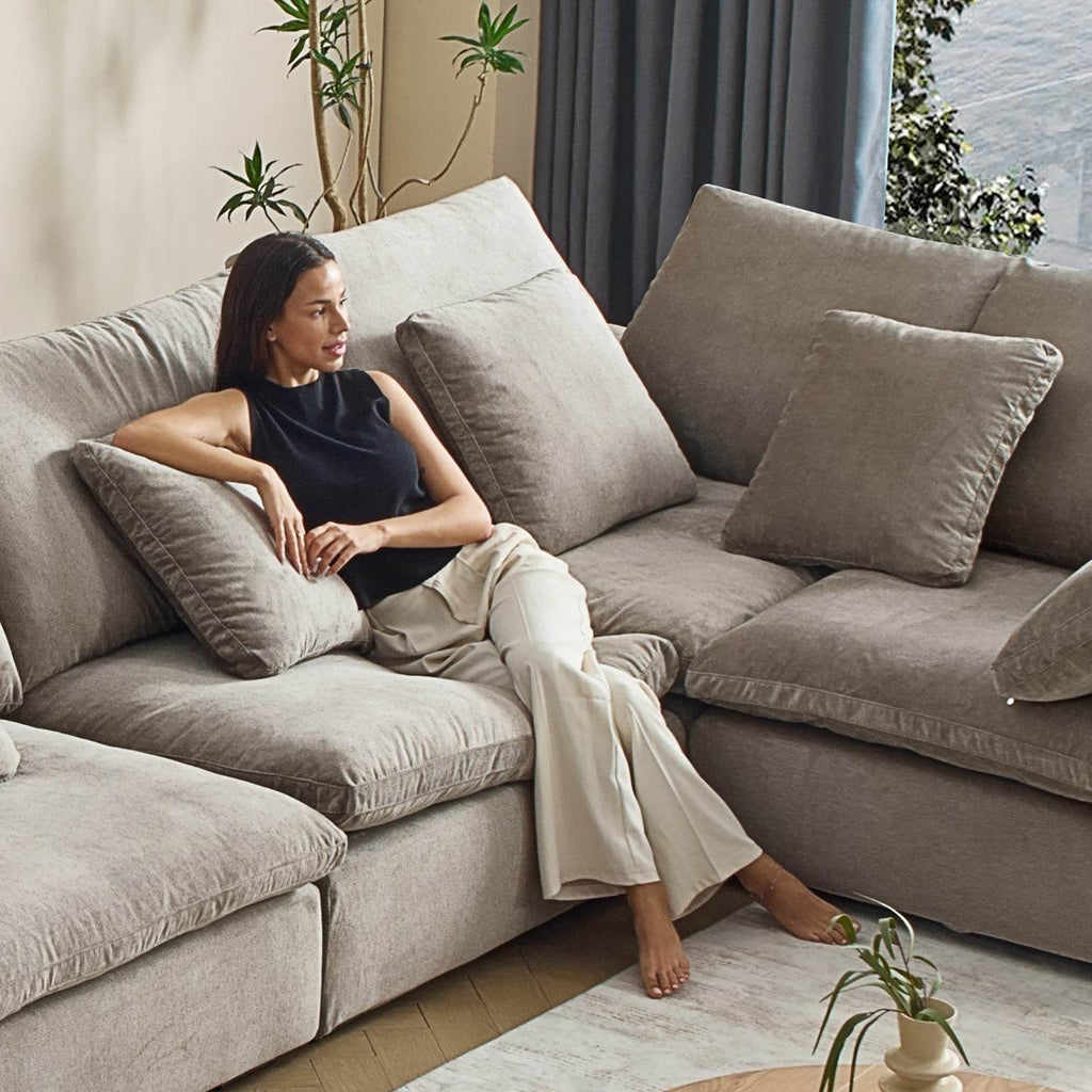 Malibu Cloud L Sectional - Valyouweho