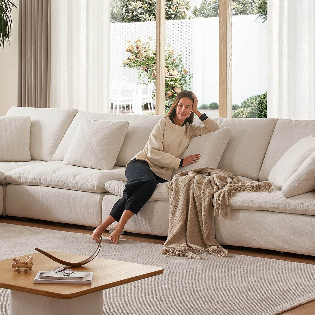 Malibu Cloud Sectional - Valyouweho