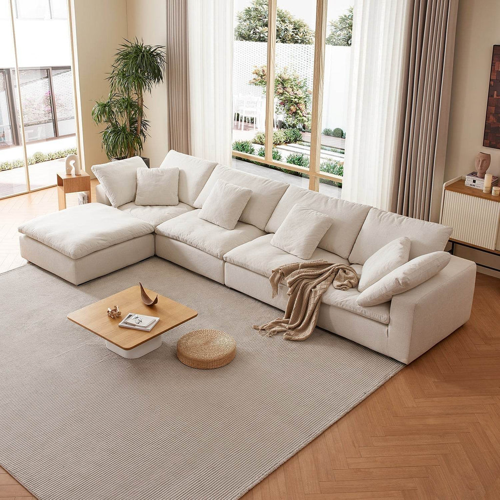 Malibu Cloud Sectional - Valyouweho