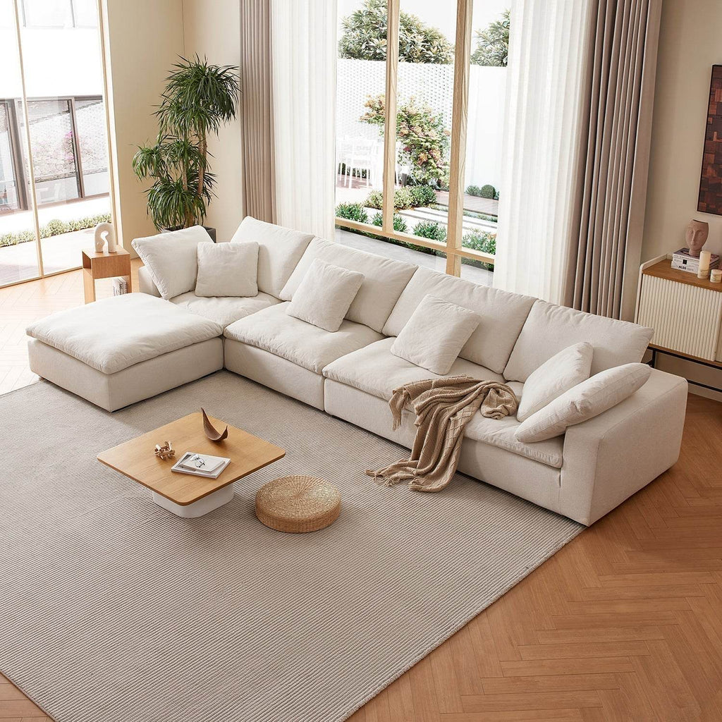Malibu Cloud Sectional - Valyouweho