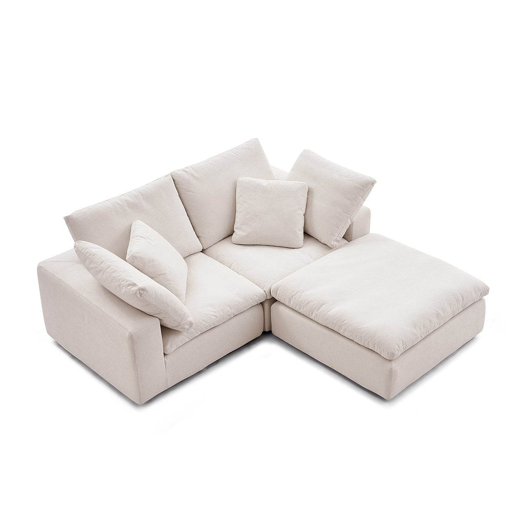 Malibu Cloud Sectional - Valyouweho