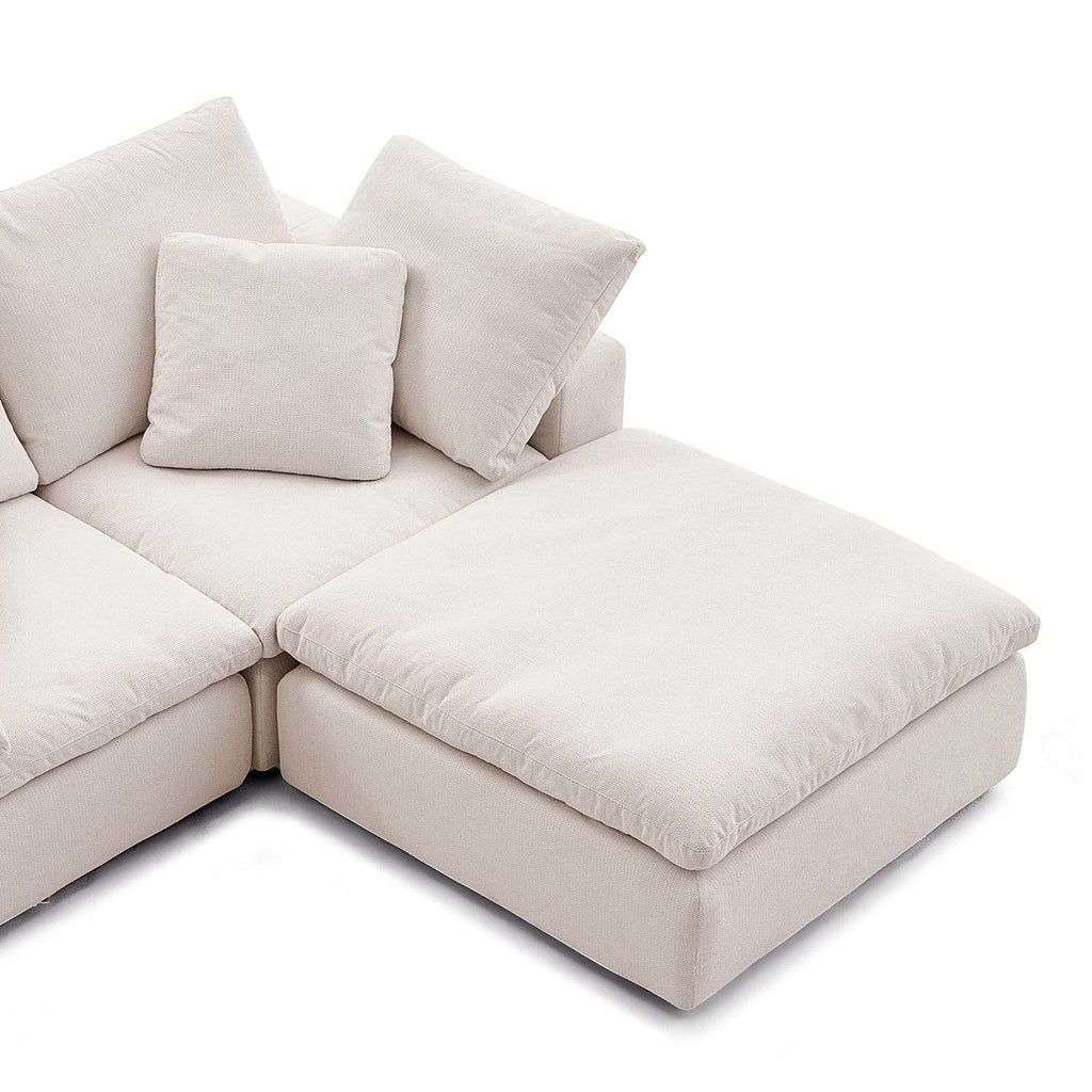 Malibu Cloud Sectional - Valyouweho