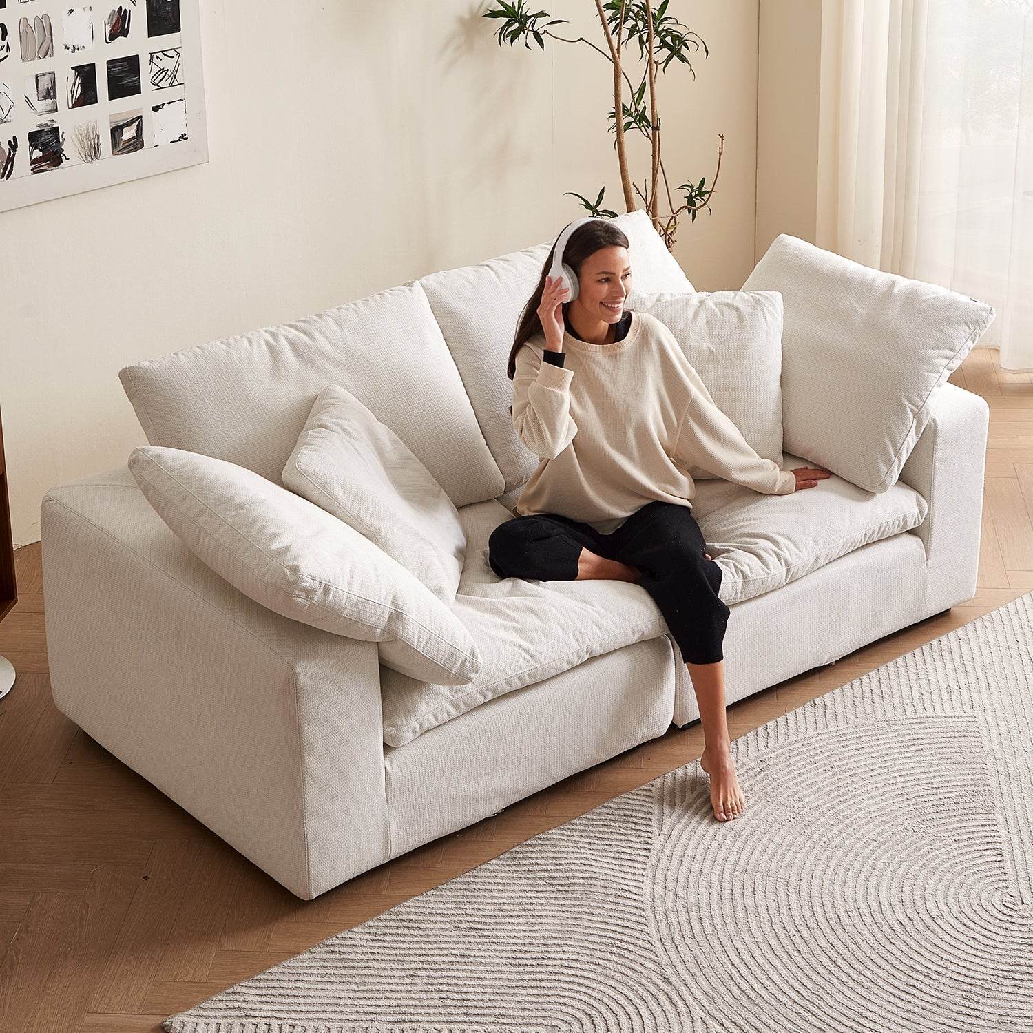 Malibu Cloud Sofa - Valyouweho