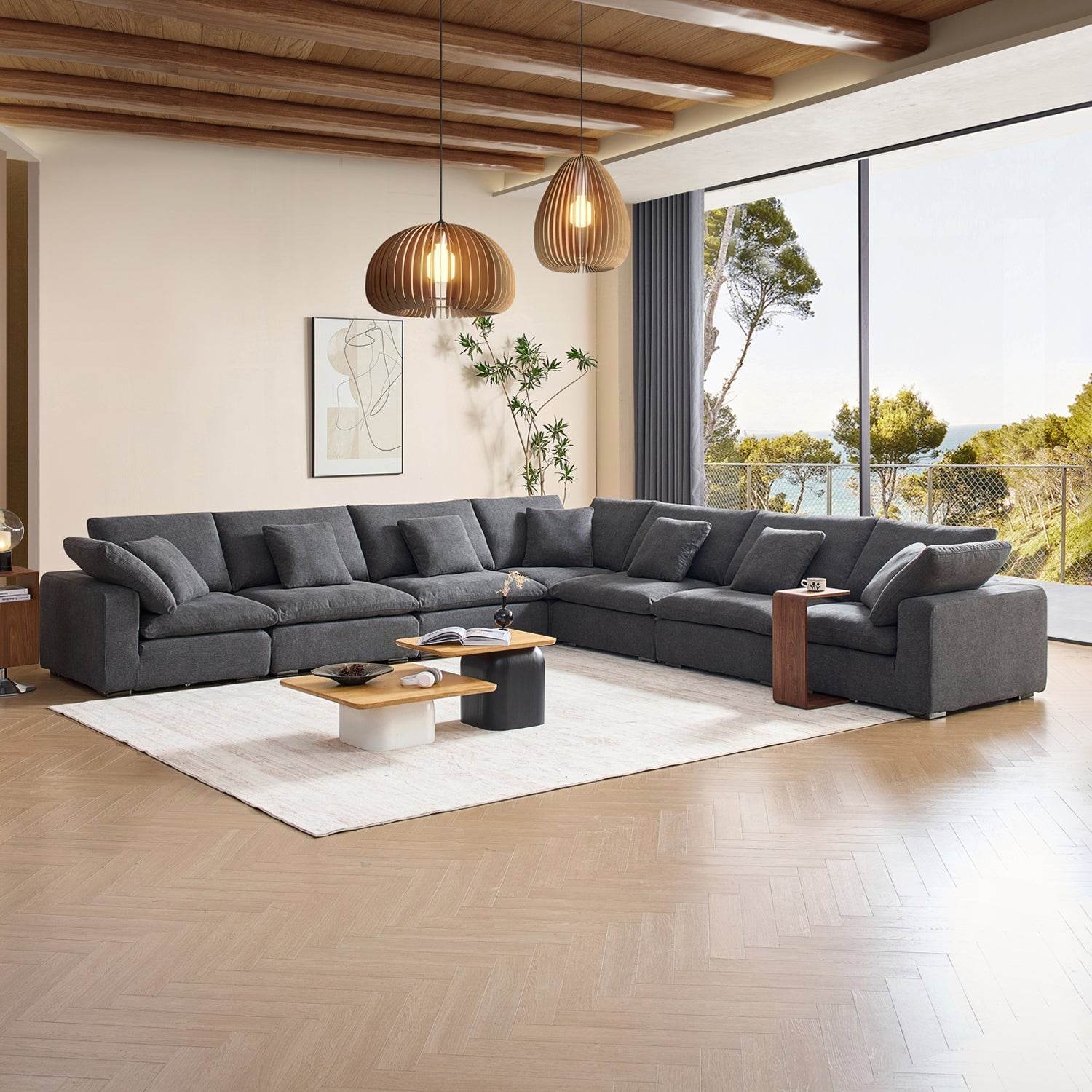 Malibu Cloud L Sectional - Valyouweho