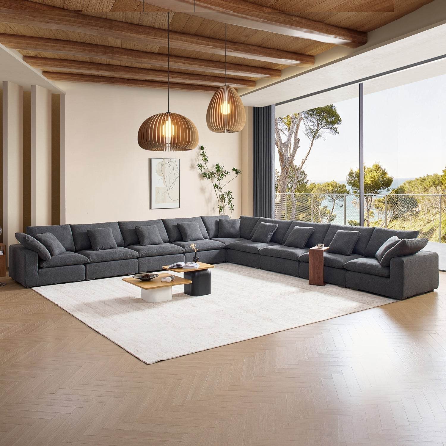 Malibu Cloud L Sectional - Valyouweho