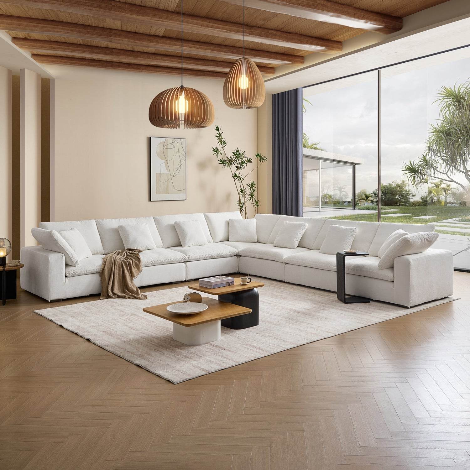 Malibu Cloud L Sectional - Valyouweho