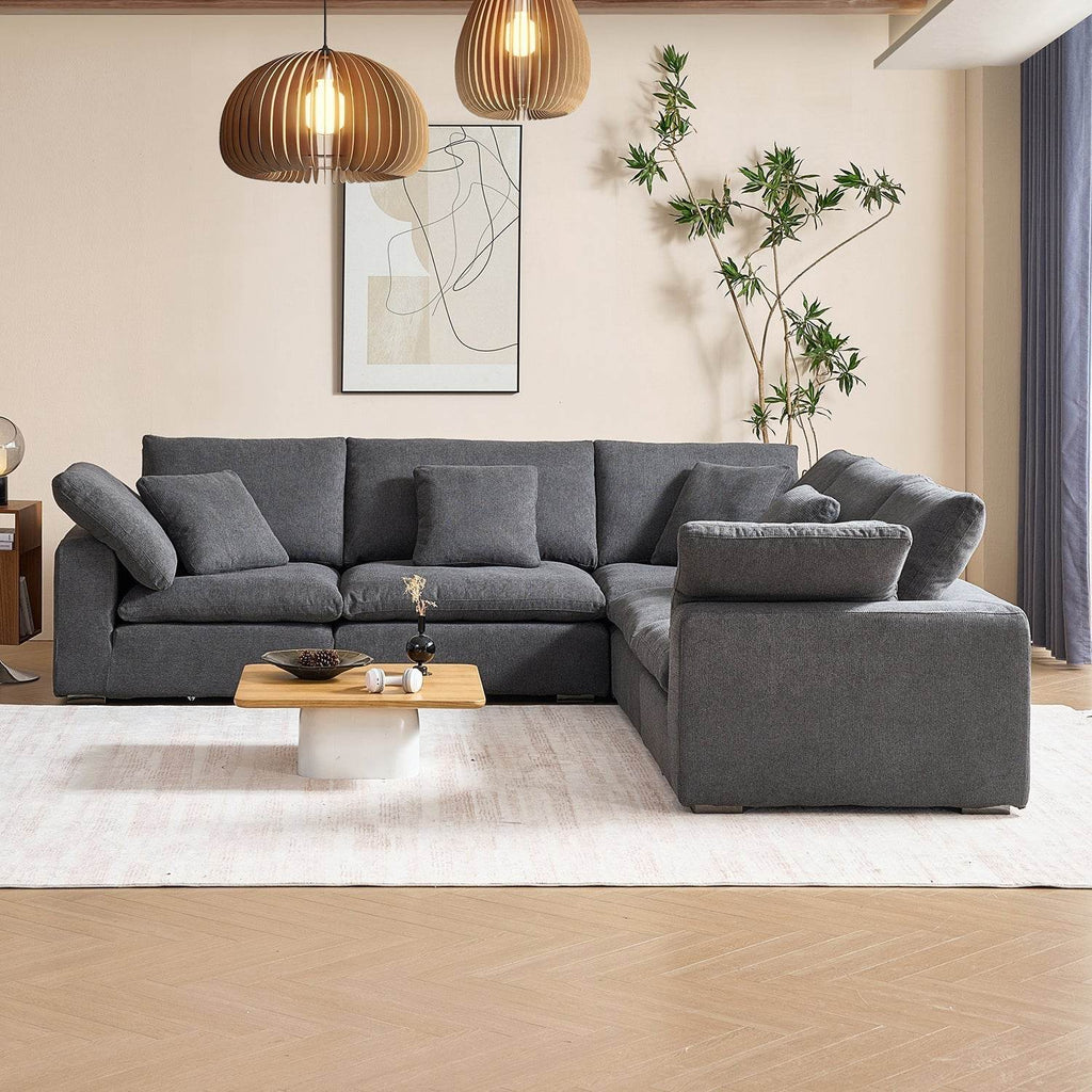 Malibu Cloud L Sectional - Valyouweho