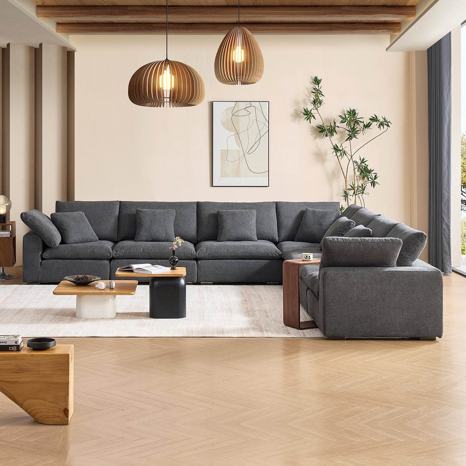 Malibu Cloud L Sectional - Valyouweho